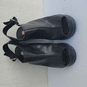 Michael Kors Leather Clogs